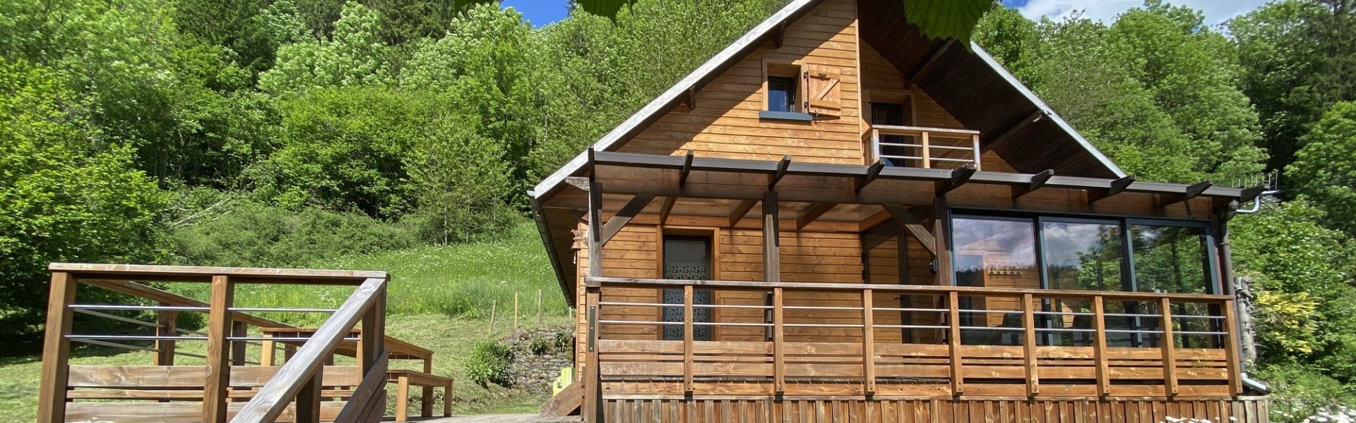 Le chalet en été