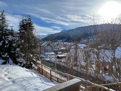 l´arrivée au chalet 